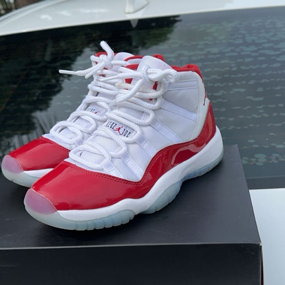 Air Jordan 11 cherry sneakers